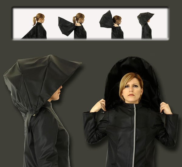 Umbrella Coat Concept Design Wear