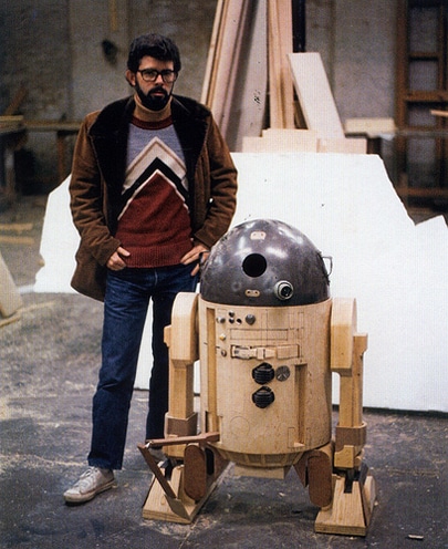 George Lucas R2-D2 Picture