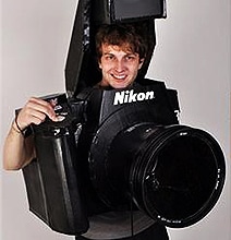Fully Working Nikon D3 Camera Cosplay Costume Is Sick Fully Working Nikon D3 Camera Cosplay Costume Is Sick
