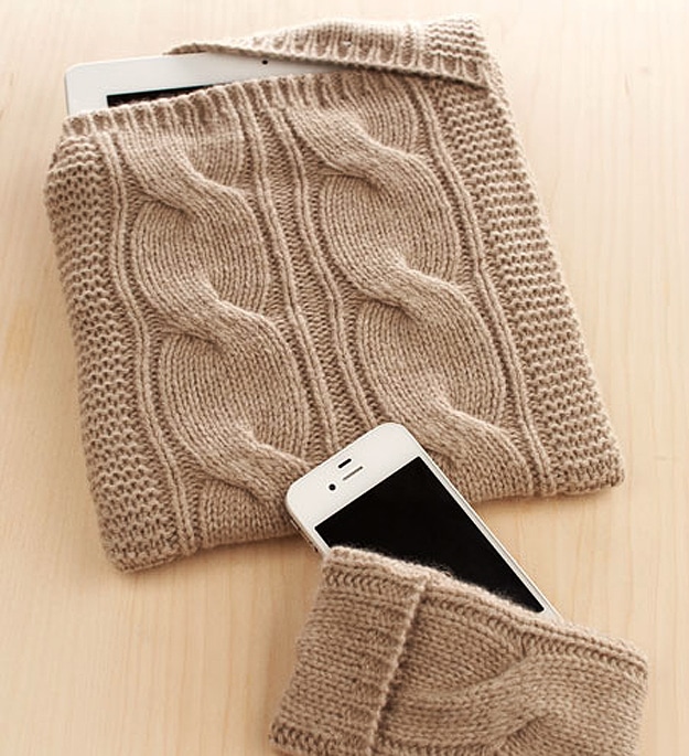 Cashmere iPhone And iPad Sweaters