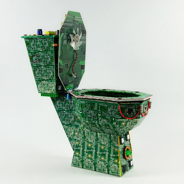 Motherboard Toilet Bowl On Etsy