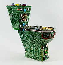 The Royal Data Throne: A Circuit Board Toilet Design The Royal Data Throne: A Circuit Board Toilet Design