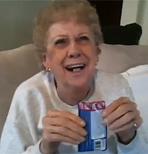 Your Daily Cute: Grandma Tries Pop Rocks For The First Time