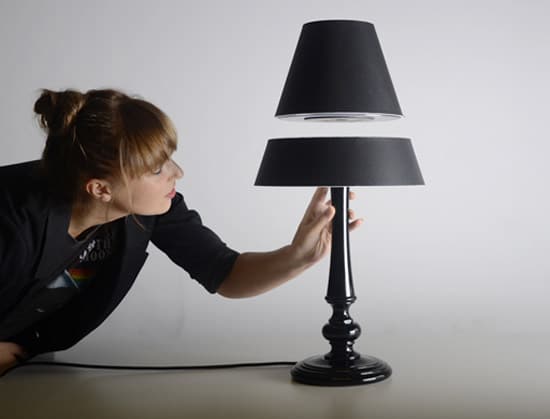 Levitating Silhouette Lamp Concept Idea