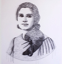 Thread & Nail Portraits: Life On A String Thread & Nail Portraits: Life On A String