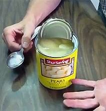 How To: Open A Can With A Spoon