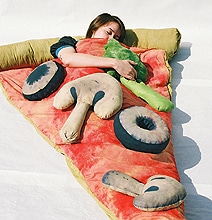 The Pizza Slice Sleeping Bag: Better Than A Nightly Snack