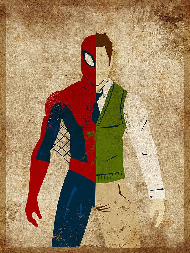 Spider Man Superhero Poster