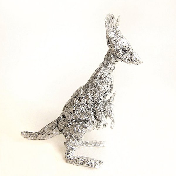 Creative Aluminum Foil Animals