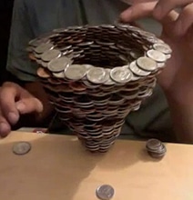 World Record: 3,118 Coins Stacked On 1 Dime (This Is Insane!) World Record: 3,118 Coins Stacked On 1 Dime (This Is Insane!)