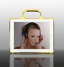 24K Gold iPad 2 Bumpers Even Come With A Handle