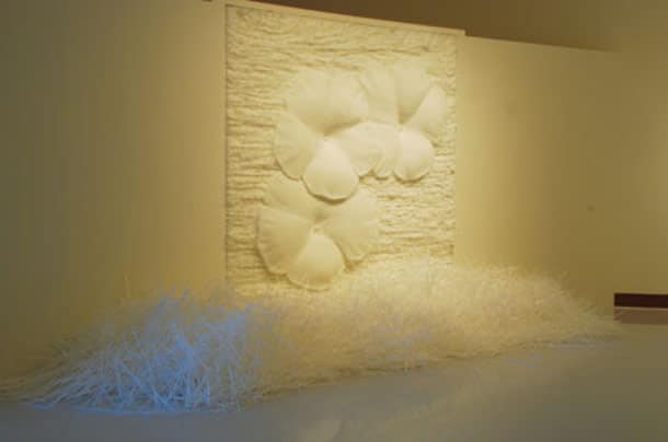 Air Soft Straw Sculpture Artwork