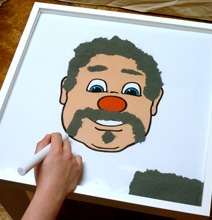 DIY Wooly Willy Coffee Table DIY Wooly Willy Coffee Table