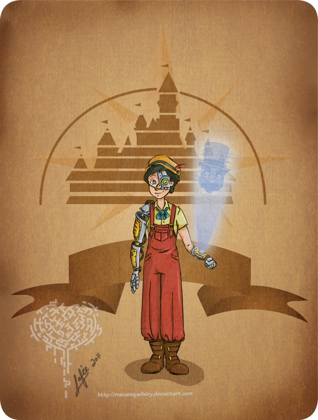 Disney Steampunk Character Cutomization Images