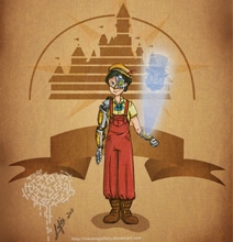 Disney Characters Go Steampunk In This Creative Mashup Disney Characters Go Steampunk In This Creative Mashup