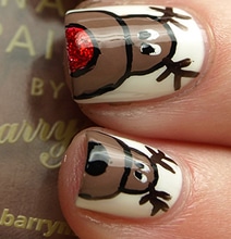 8 Stunning Holiday Nail Art Designs
