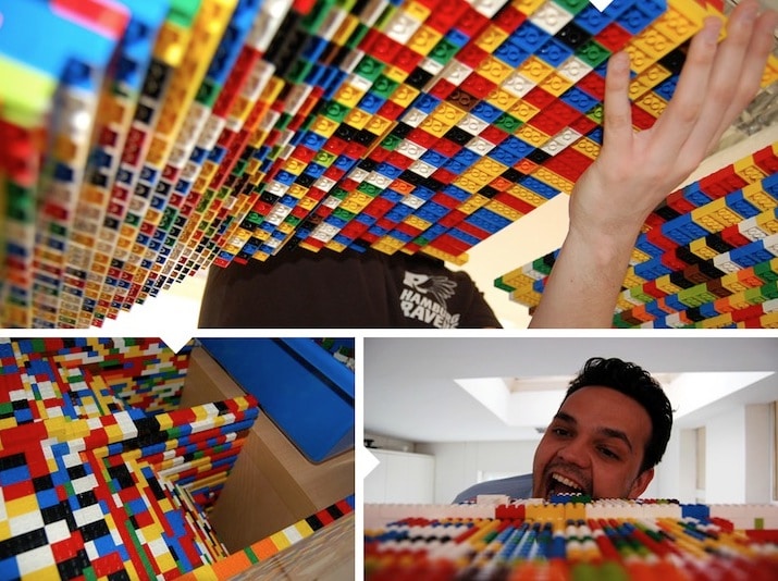 Lego Kitchen Divider Wall Build