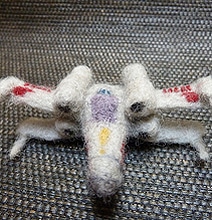 The Fuzzy Side Of The Force: Needle Felted Star Wars Ornaments