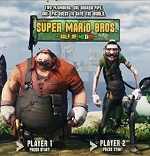 The Reimagined Alternate Super Mario Player Select Screen