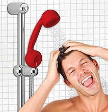 Off The Hook: A Shower Head For Talkative People Off The Hook: A Shower Head For Talkative People