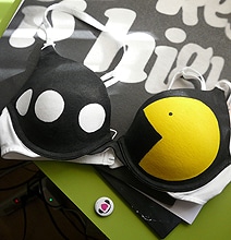 The Fabulous Pac-Man Glow In The Dark Bra The Fabulous Pac-Man Glow In The Dark Bra