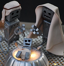 Droid To The World: A Creative Robot Nativity Scene