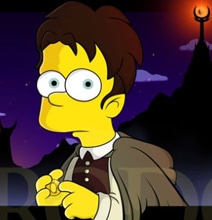 Lord Of The Simpsons: A Creative LOTR & Simpsons Mashup