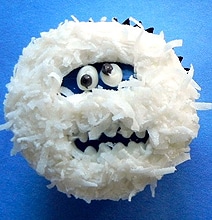 DIY Bumble & Wampa Snow Monster Cupcakes DIY Bumble & Wampa Snow Monster Cupcakes
