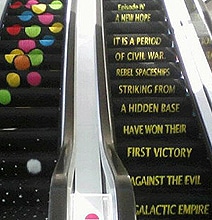 A Real Star Wars Escalator: The Only Way To Ride Like A Geek A Real Star Wars Escalator: The Only Way To Ride Like A Geek