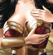 Women Superheroes: Creative Breast Exam PSA Illustrations
