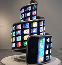 Twisted Technology: Deformed iPhone Looks Like A Spiraling Tower Twisted Technology: Deformed iPhone Looks Like A Spiraling Tower