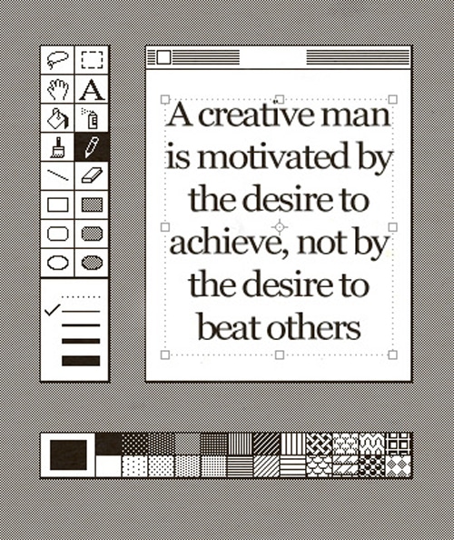 Creative Man Is Motivated