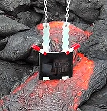 iPad 2 vs. Molten Lava Is A Hot Story iPad 2 vs. Molten Lava Is A Hot Story