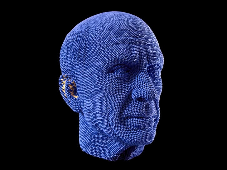 Amazing Matchstick Head Sculptures Portraits