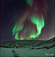 Aurora Borealis: Northern Lights Put On An Art Show