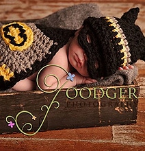 Geeky Babies: Batman & Robin Crocheted Baby Costumes