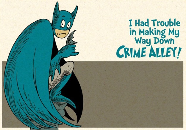Unusual Batman Cartoon Mashup