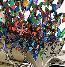 Book Of Life: Beautiful Butterflies Burst From This Stunning Book