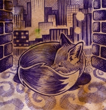 Cover Your iPhone With This Foxy Doodle