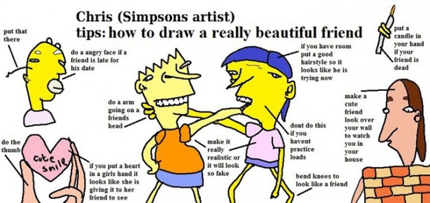 Draw A Good Cartoon Friend
