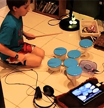 Awesome Portable Drum Kit Created From IKEA Bowls