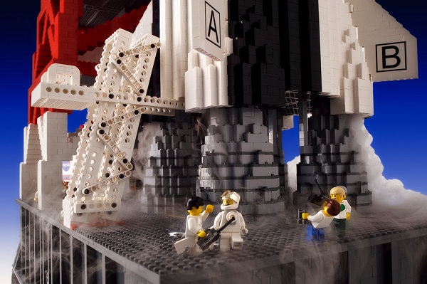 Huge Lego Brickman Creation