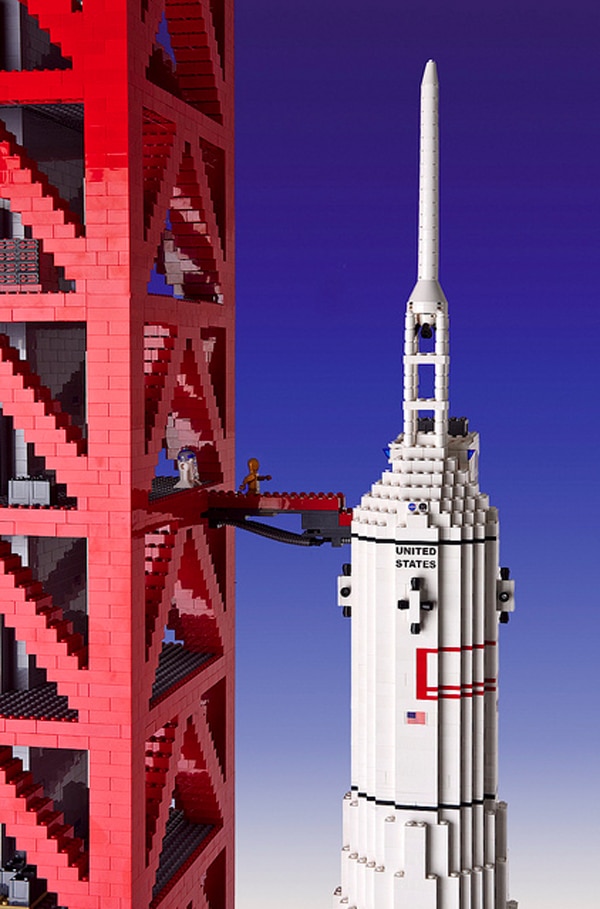 Big Lego Brickman Creation