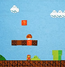 Intense Super Mario Papercraft Stop Motion [Video]