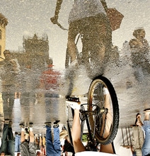 Photos Taken Through Puddles: A Twisted Reflection Reality