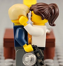 A Romantic Marriage Proposal In Lego Stop Motion