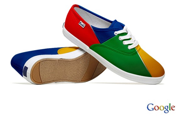 Google Plus Creative Sneakers Design