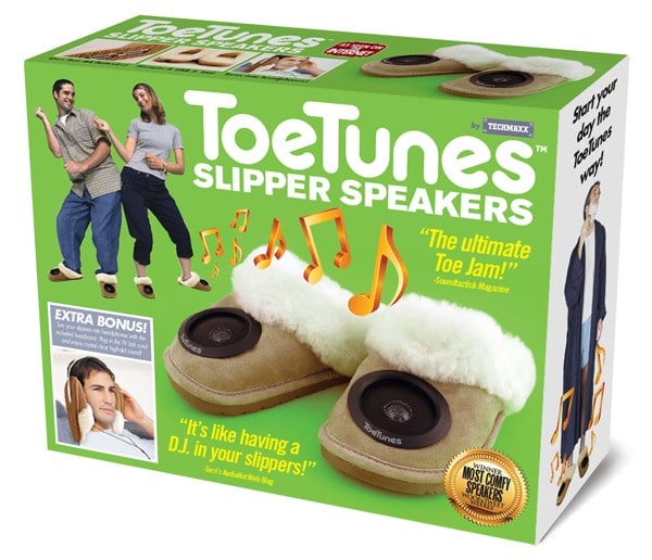 ToeTunes Gift Box Comedy Packaging