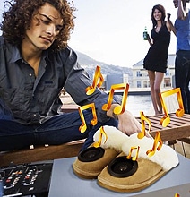 ToeTunes: These Slippers With Speakers Challenge The iPod ToeTunes: These Slippers With Speakers Challenge The iPod