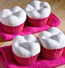 Finally! A Cupcake Design That Looks Like A Tooth Finally! A Cupcake Design That Looks Like A Tooth